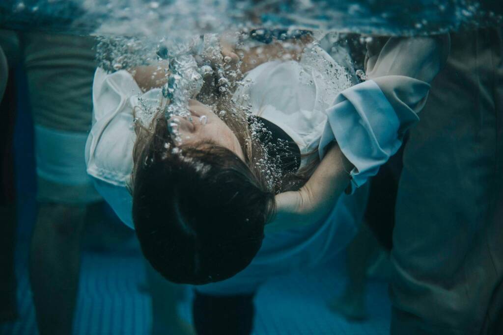 bajo el agua