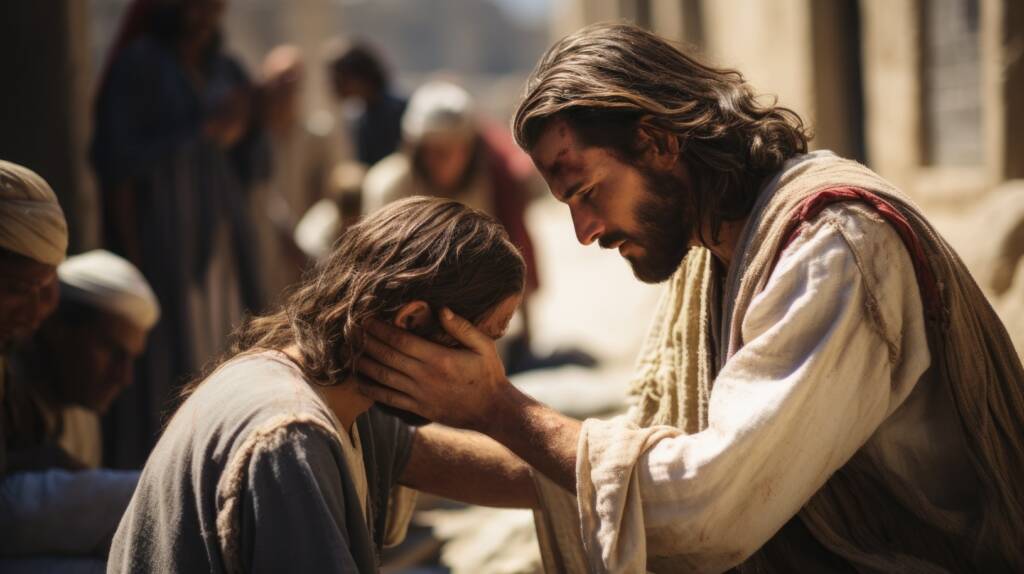 Jesus sanando