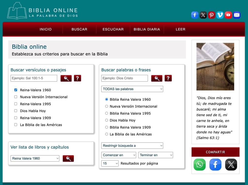 La Biblia en linea