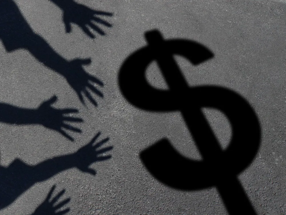 Avaricia, esclavitud al dinero