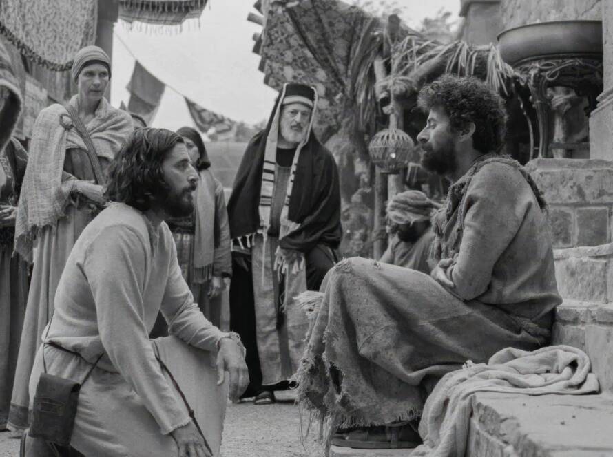 Jesus Sana el Ciego de Siloe